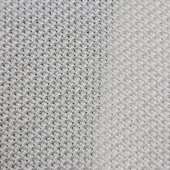 GapBody Sweater Womens Medium White Open Front Cardigan Lightweight Knit Pockets - Picture 3 of 10